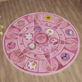 12 Dancing Princesses Flowers Carpet Area Rug 48 inches to 64 inches