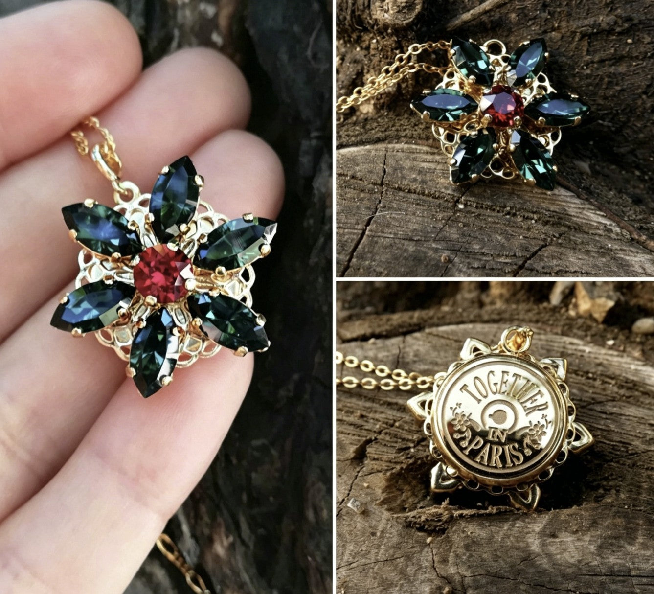 Anastasia Necklace Inspired Anastasia Together in Paris Necklace